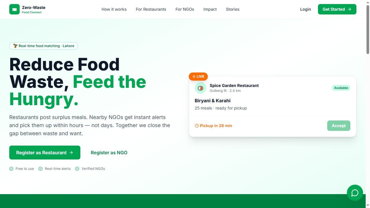 Zero Food Waste project preview